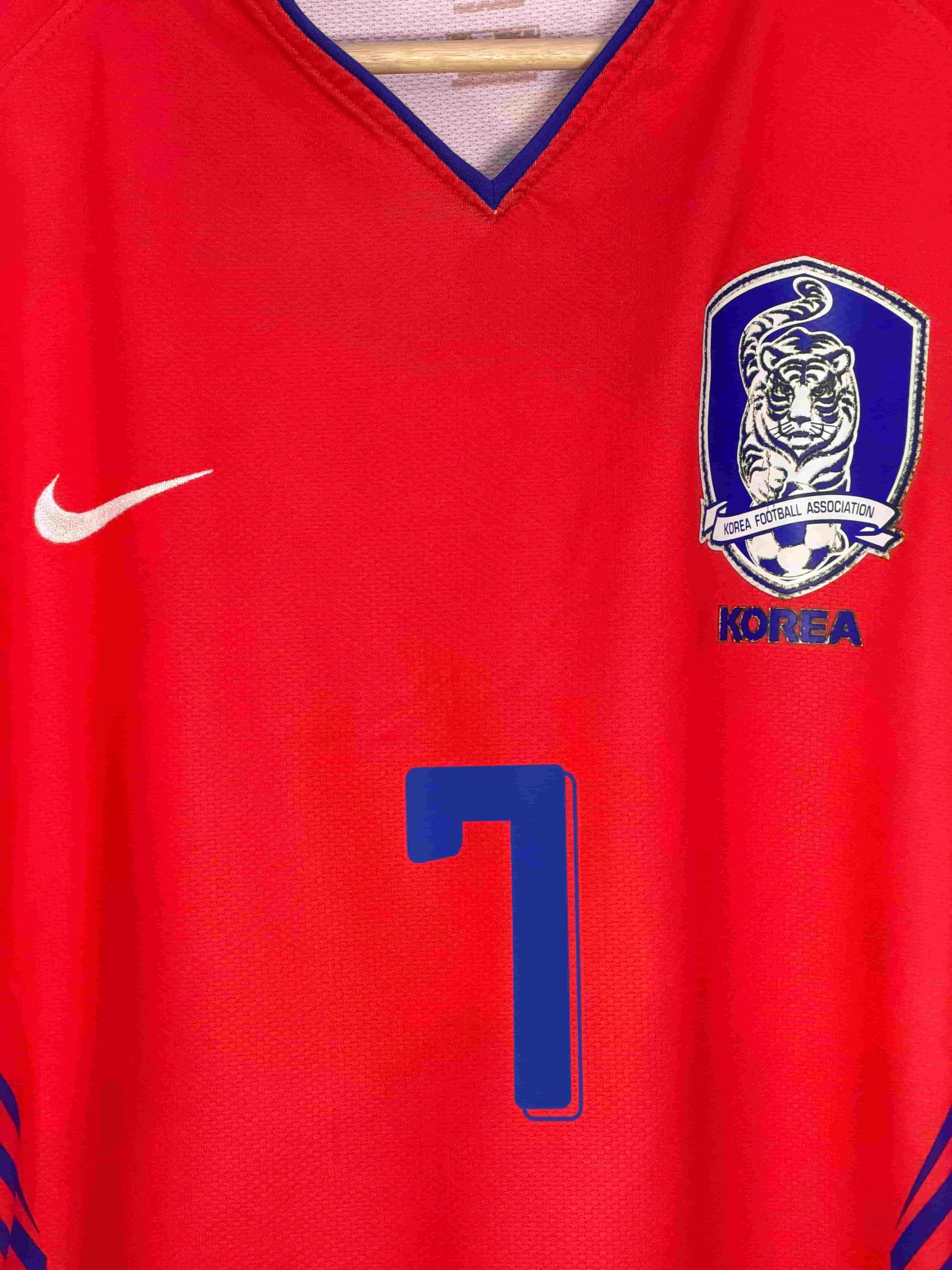 nike korea red and blue number 7