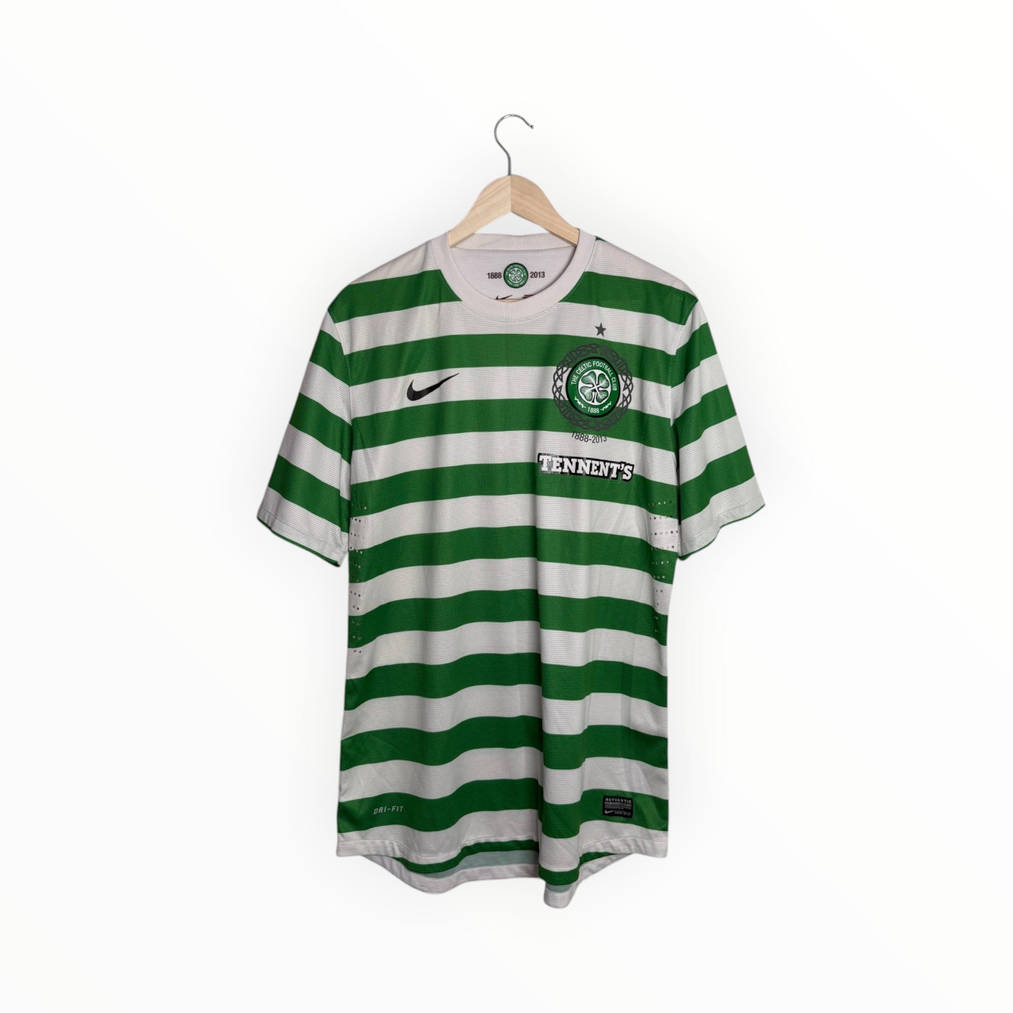 nike match worn kit green and white celtic