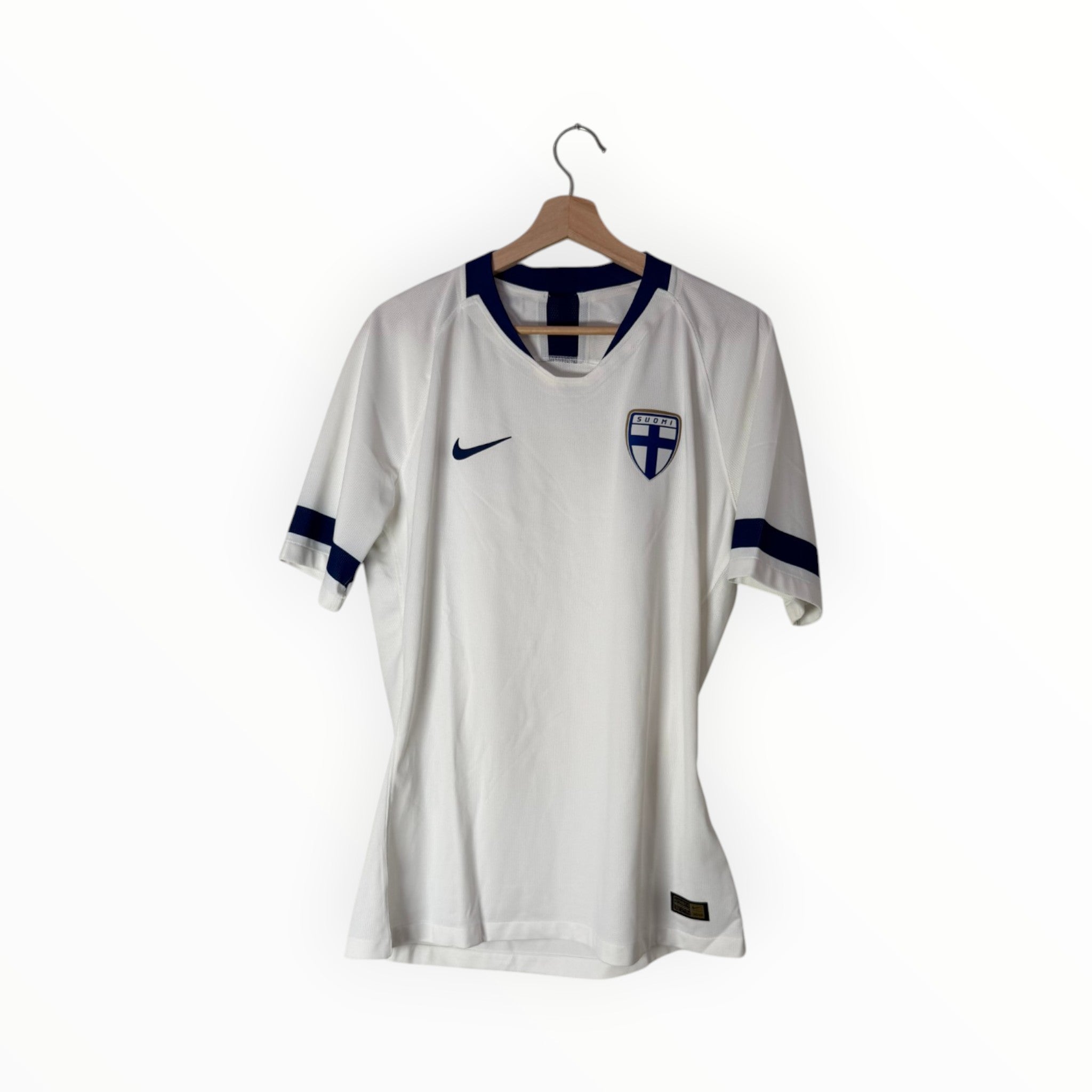 nike suomi football shirt white
