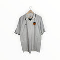 nike white football shirt valencia