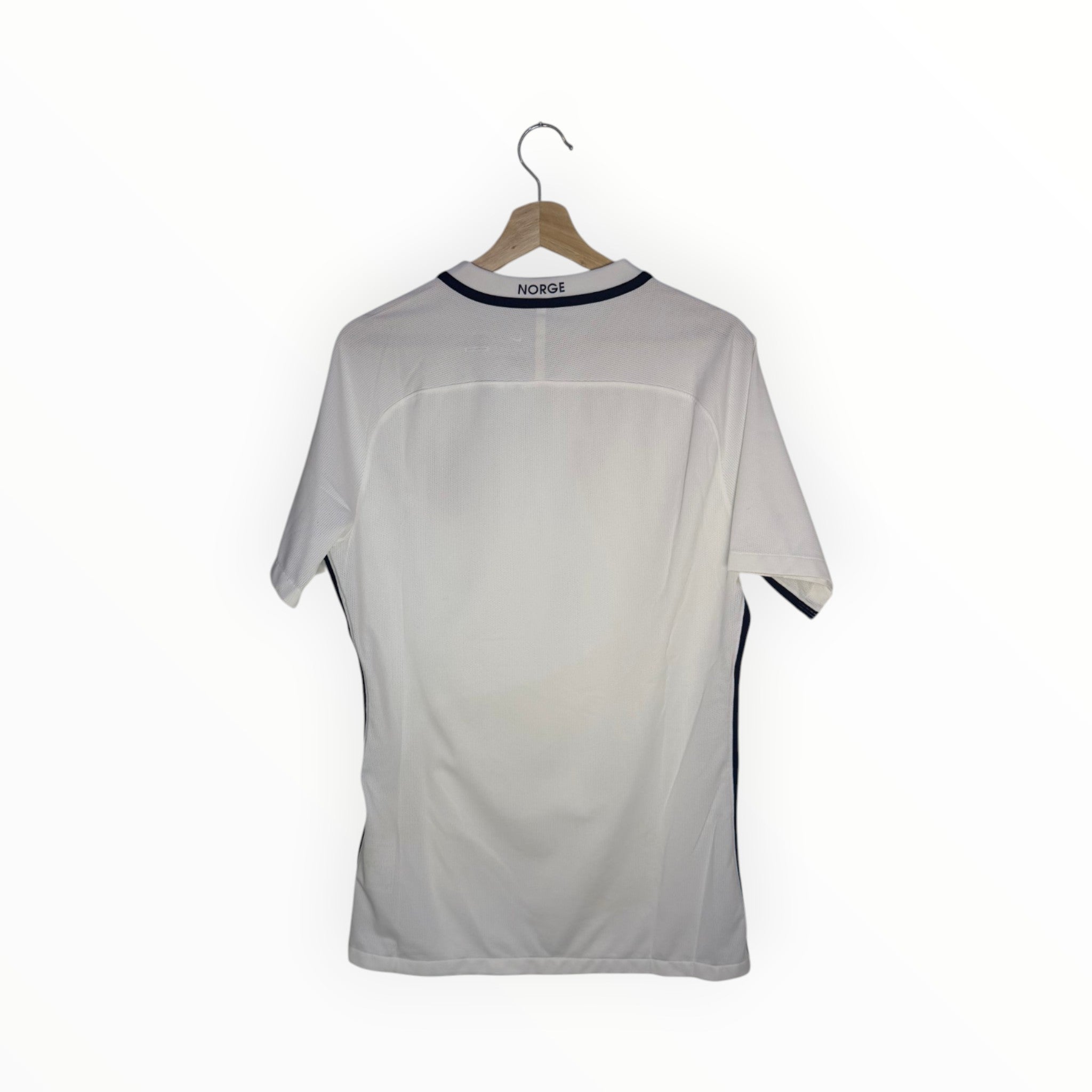 norge football shirt white
