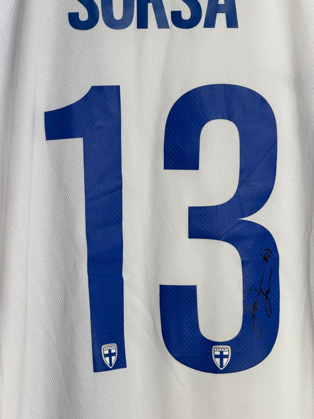 number 13 signature sorsa Finland national team