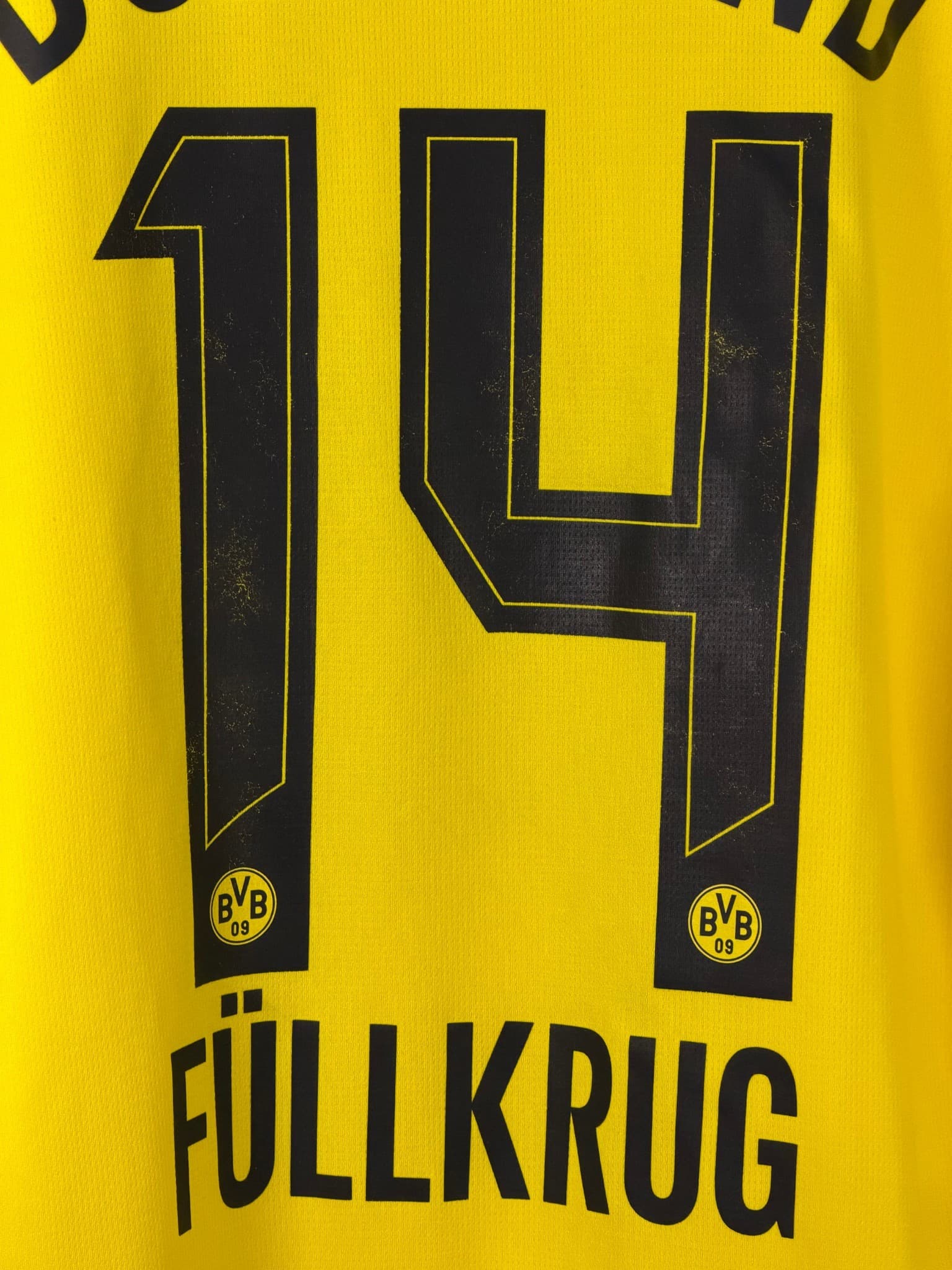 number 14 nameset fullkrug