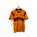 oranger and claret football shirt admiral motherwell