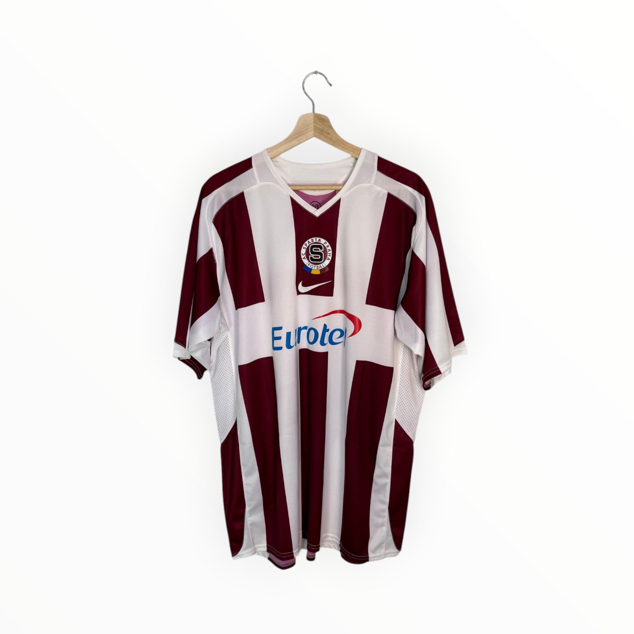 praha jersey white and claret stripes nike