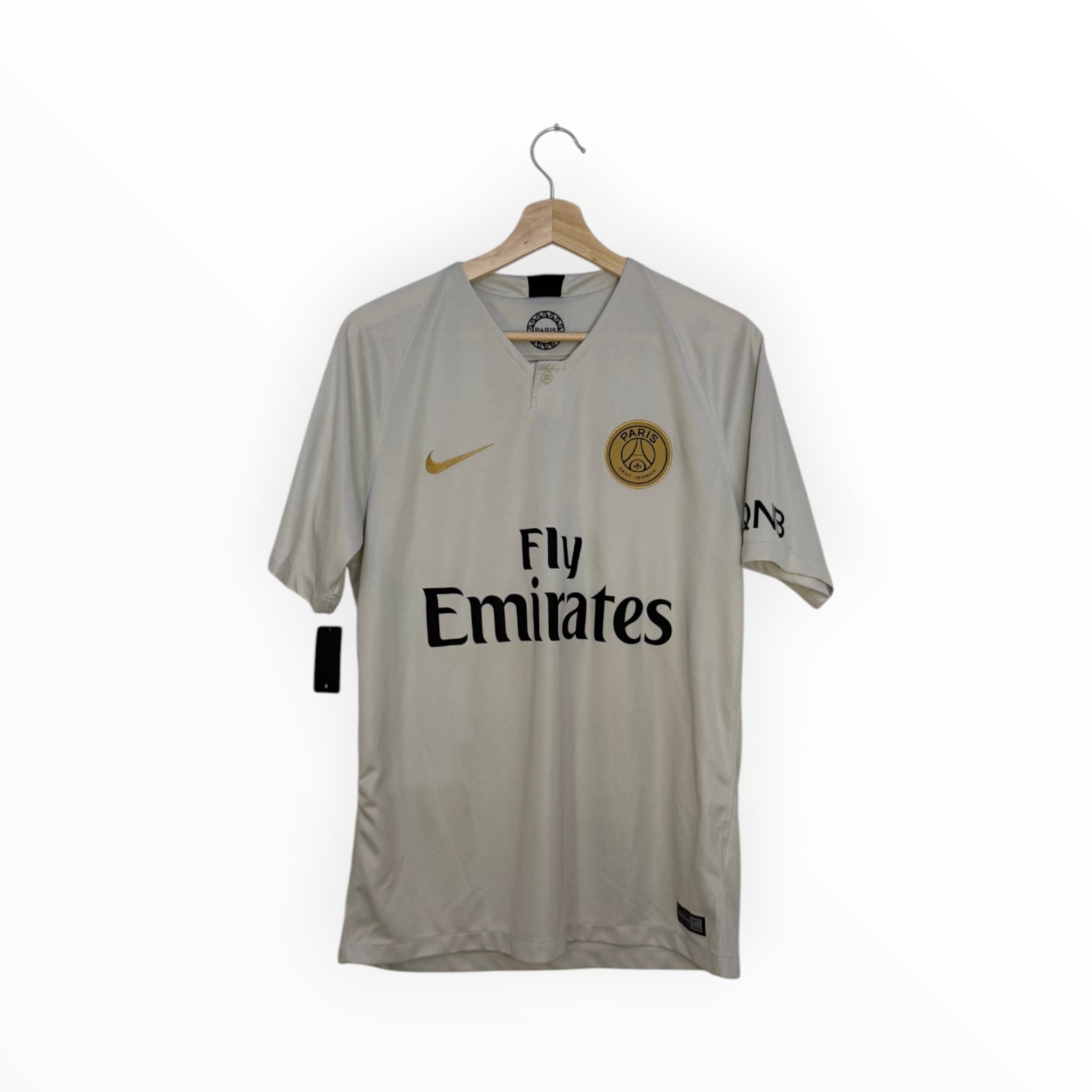 psg football shirt nike cream