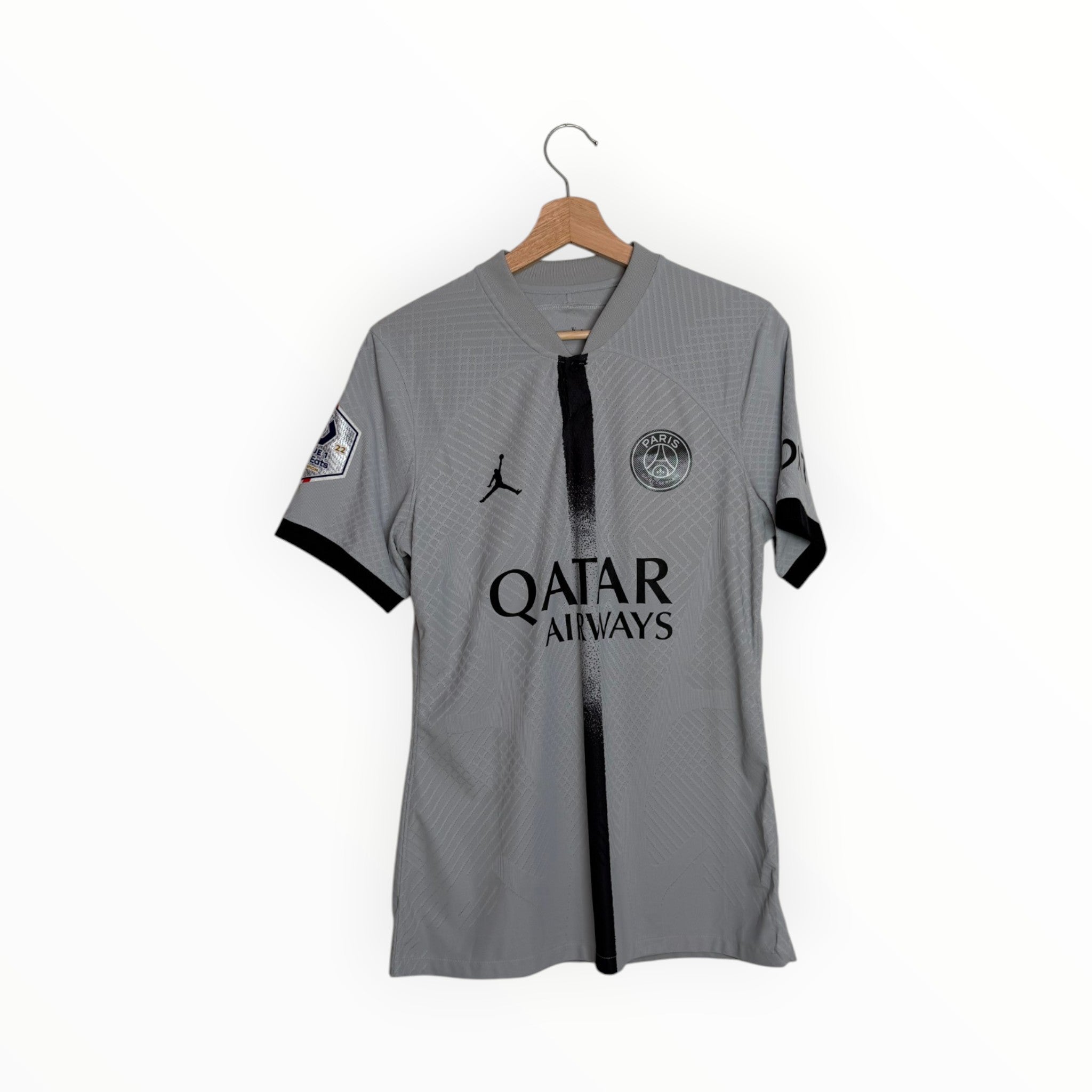 psg jordan grey jersey qatar airways