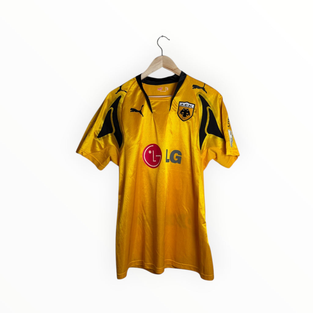 puma football shirt aek LG yellow