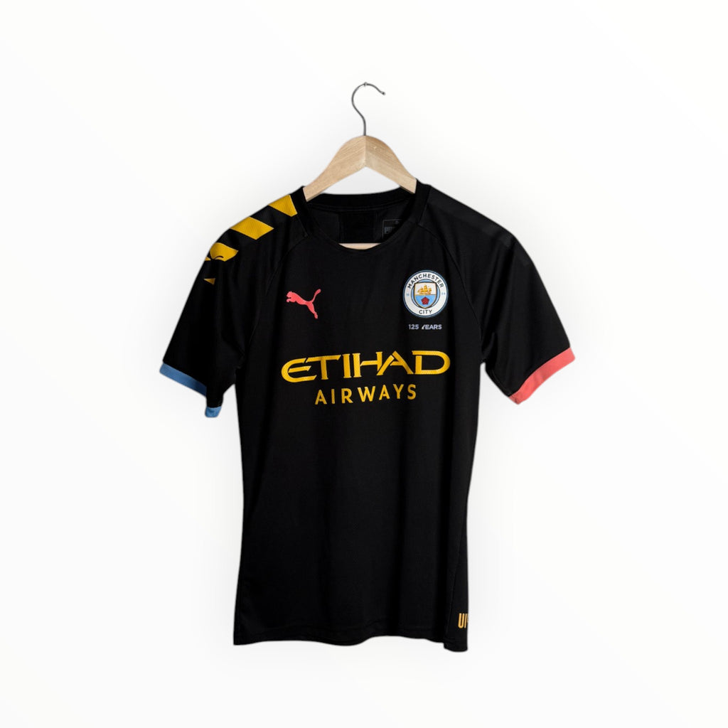 puma football shirt black and pink