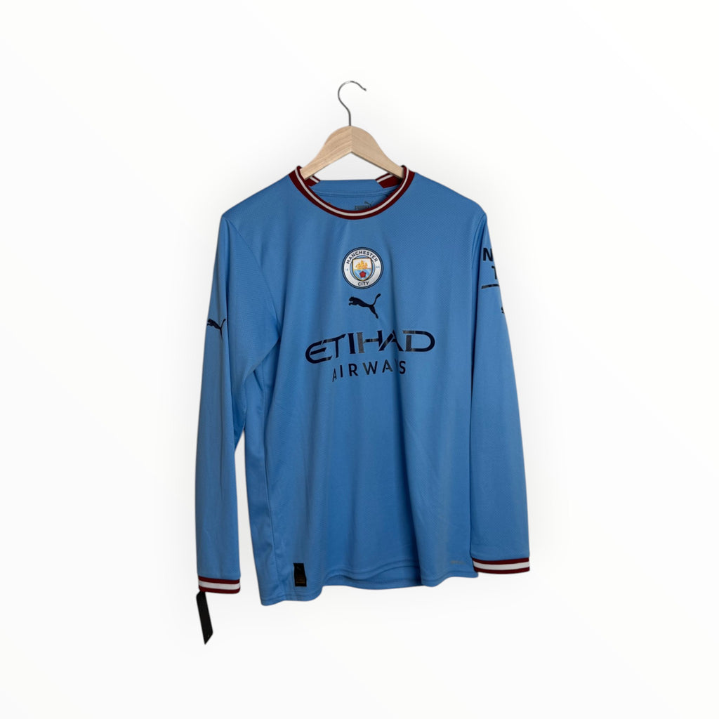 puma football shirt city blue and claret