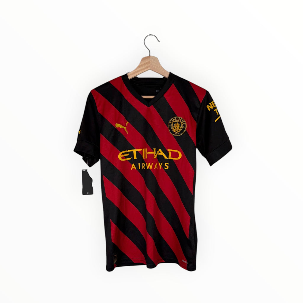 puma football shirt city treble 2022