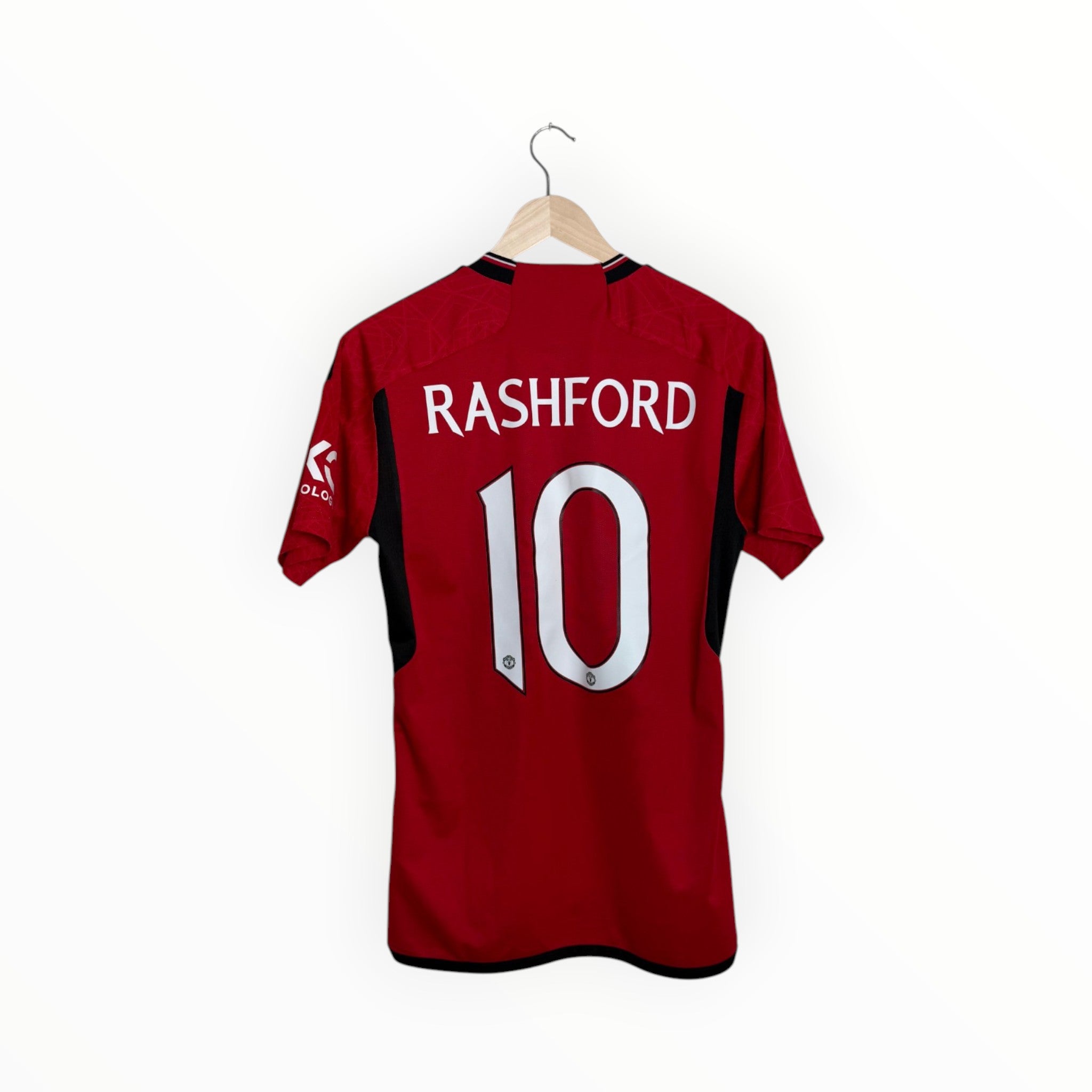 rashford football shirt united red and white