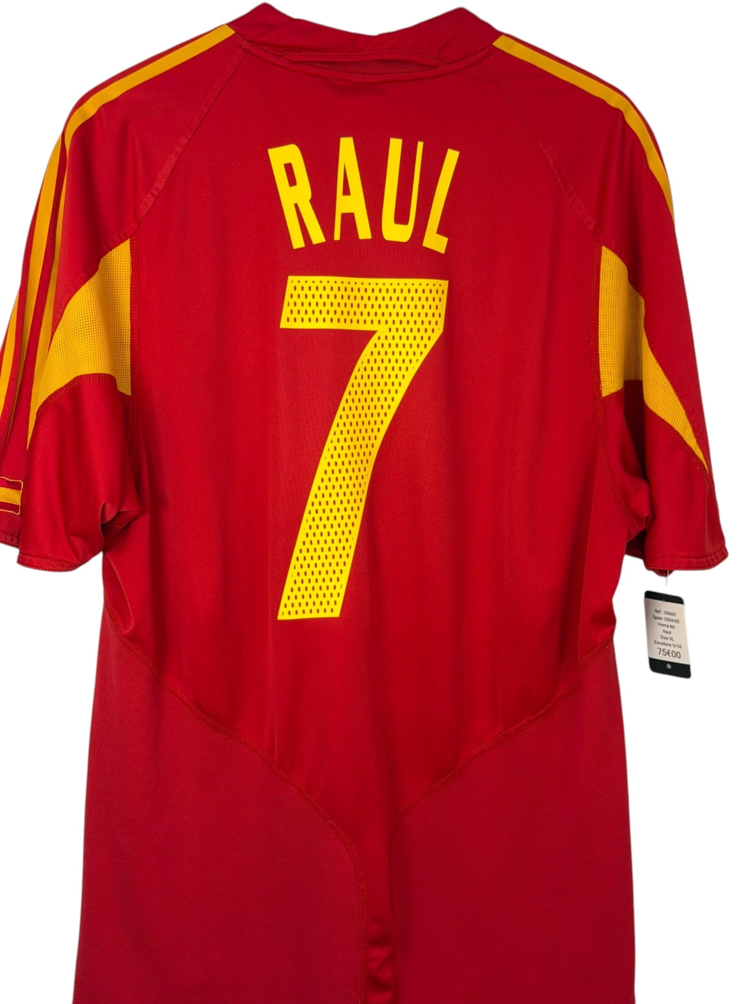 raul football shirt number 7