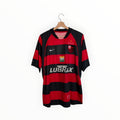 red and black stripes nike flamengo