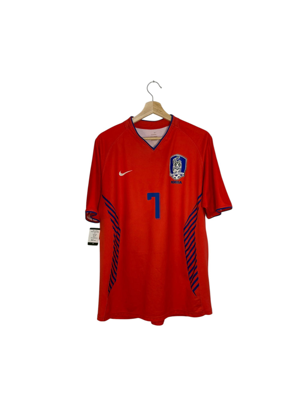 red and blue football shirt nike south korea