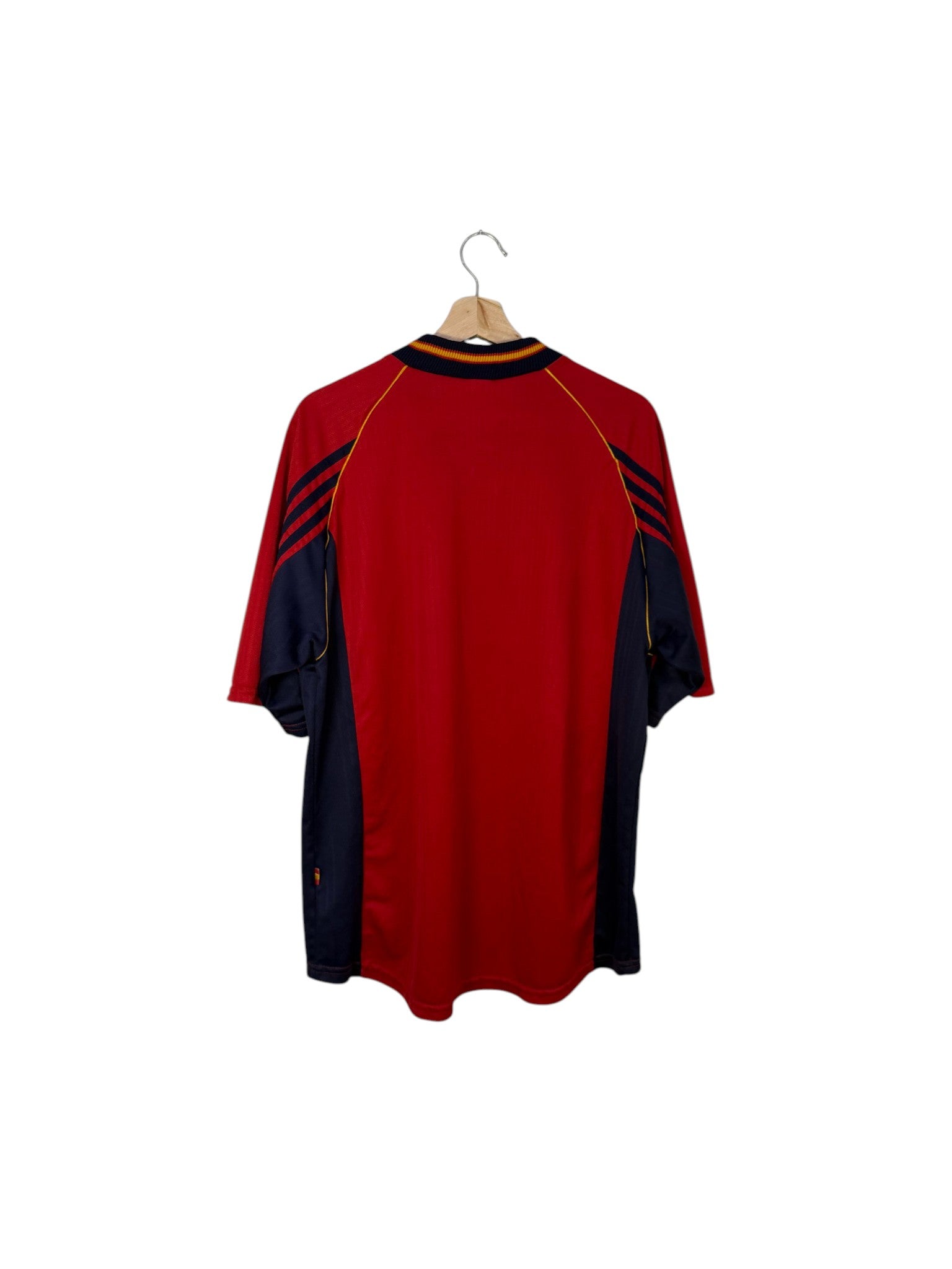 red and navy spanish jersey 