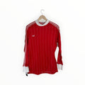 red football shirt Adidas long sleeve vintage