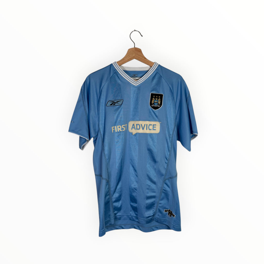 reebok football shirt city vintage blue