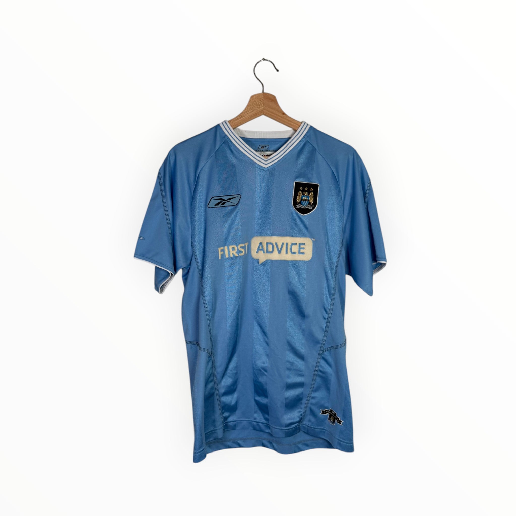 reebok football shirt city vintage blue