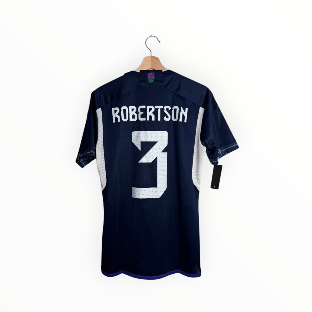 robertson football shirt navy scotland
