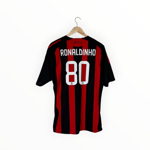 ronaldinho football shirt ac milan 2008-2009 home