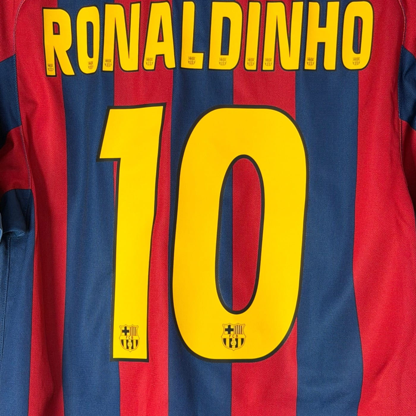 ronaldino number 10 nameset