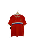 russia football shirt nike red and white