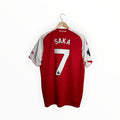 saka football shirt arsenal 2026 red