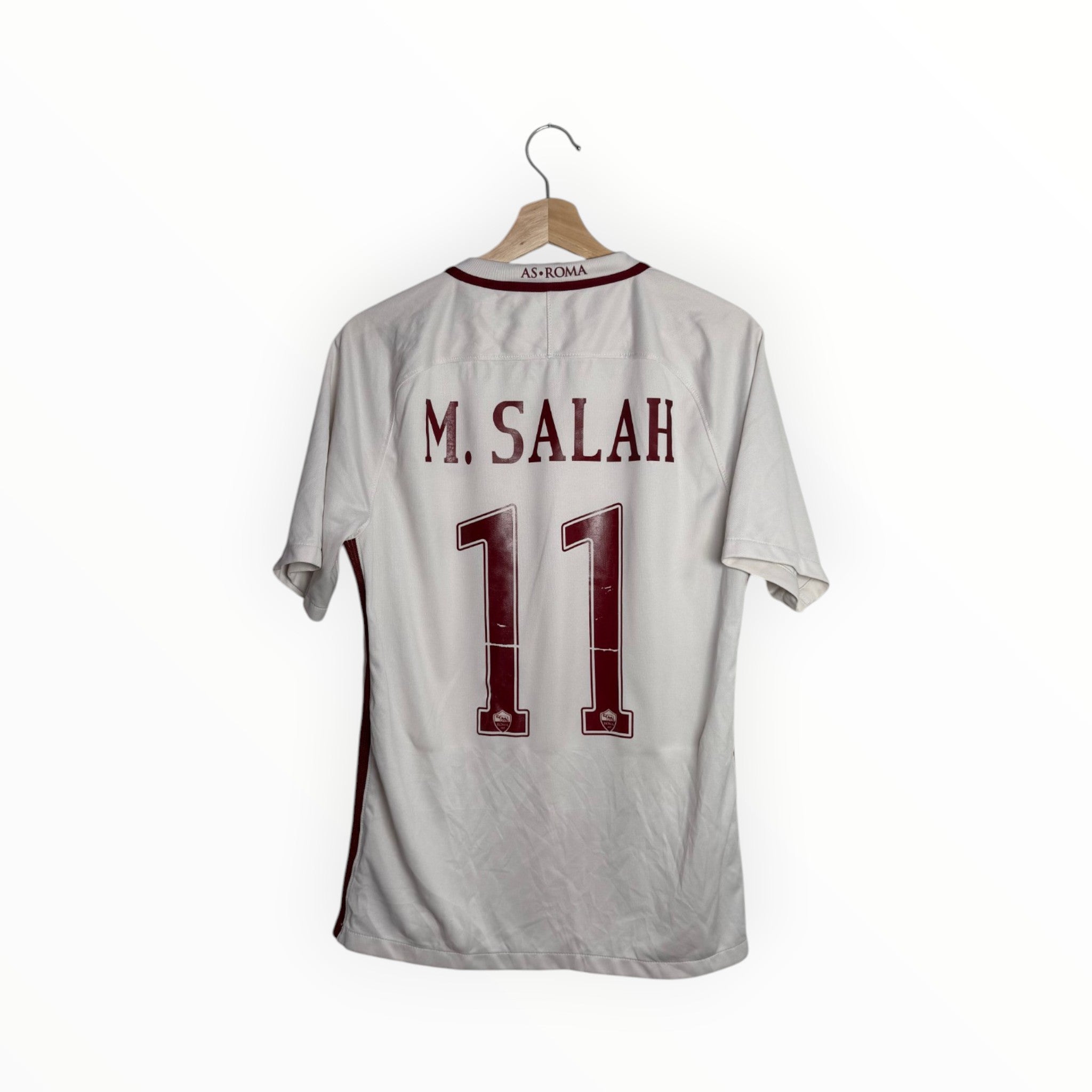 salah football shirt Roma white