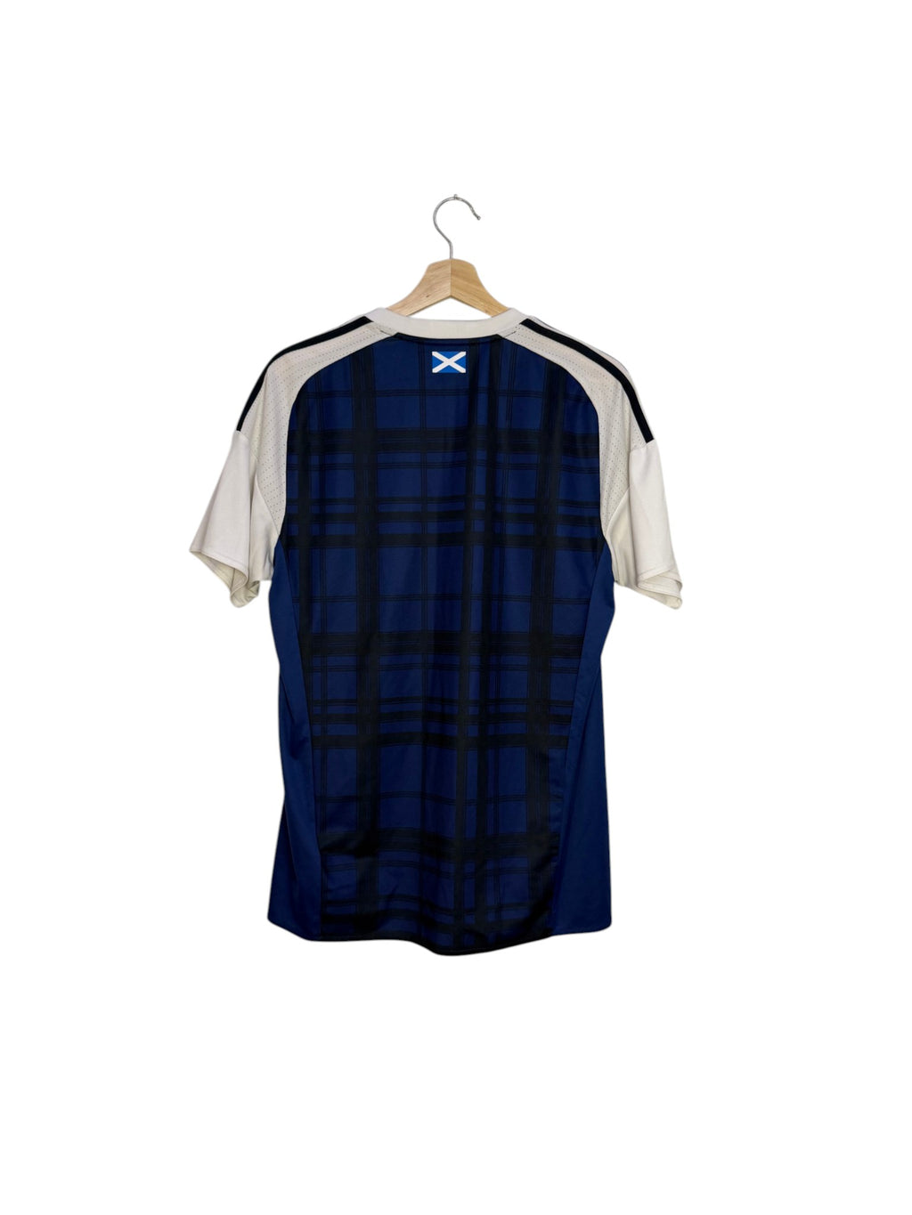 scotland blue and white jersey scottish flag