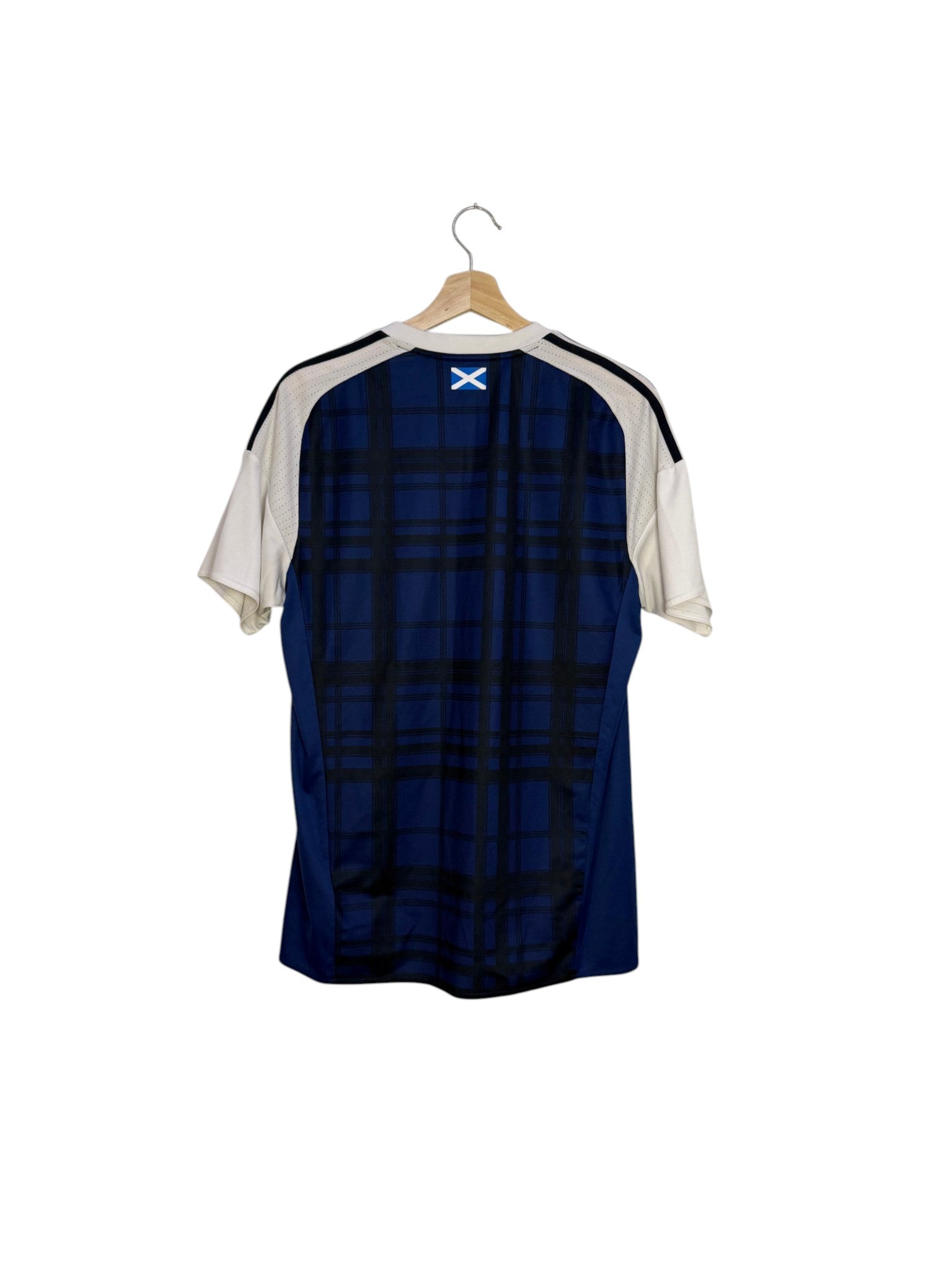 scotland blue and white jersey scottish flag