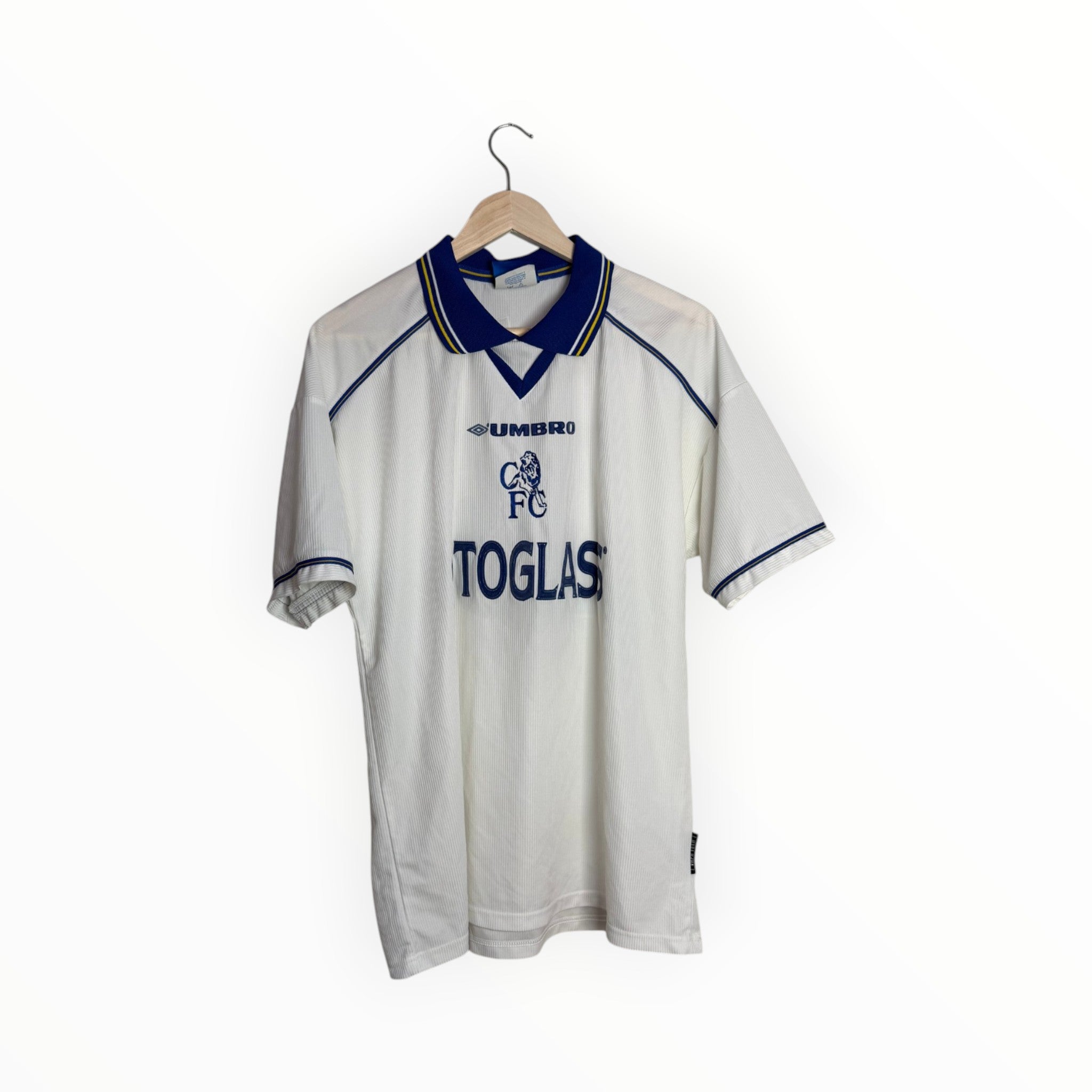 umbra football shirt Chelsea blue and white
