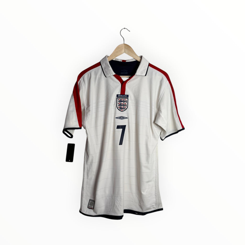 umbro football shirt england white 2004