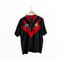 umbro training kit black and red manchester united
