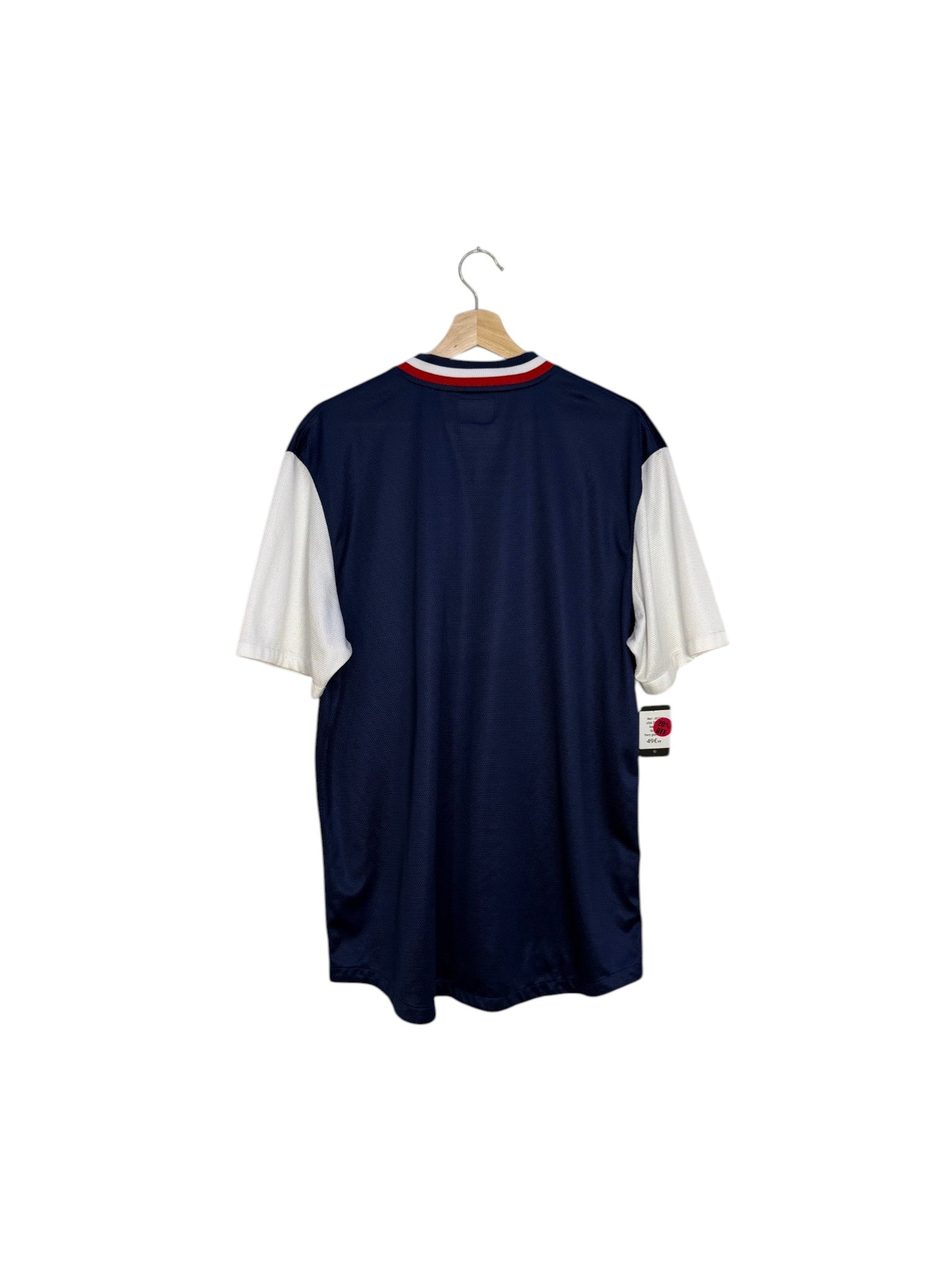 usa football shirt navy and white
