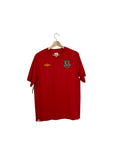 wales umbro red jersey