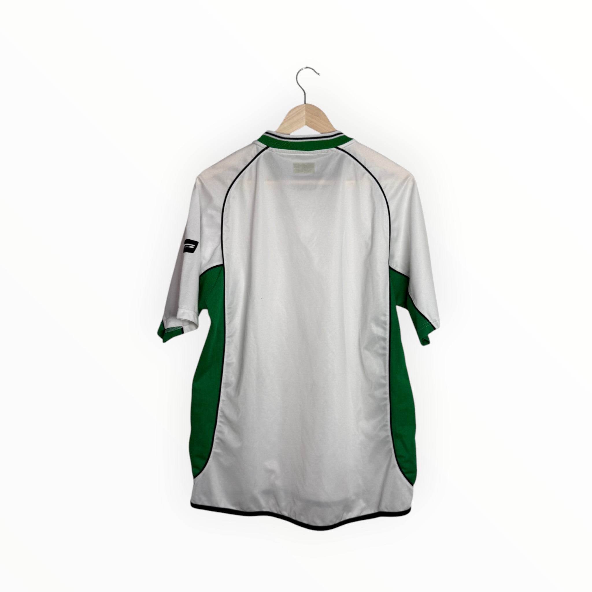 white and green jersey irak