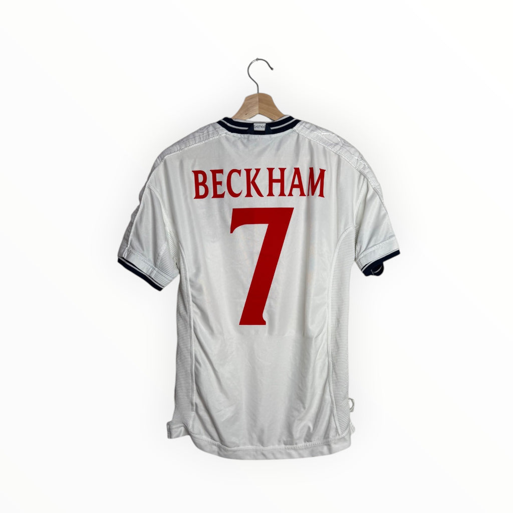 white football shirt Beckham england