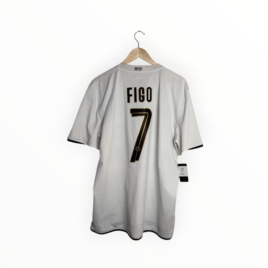white football shirt Figo inter