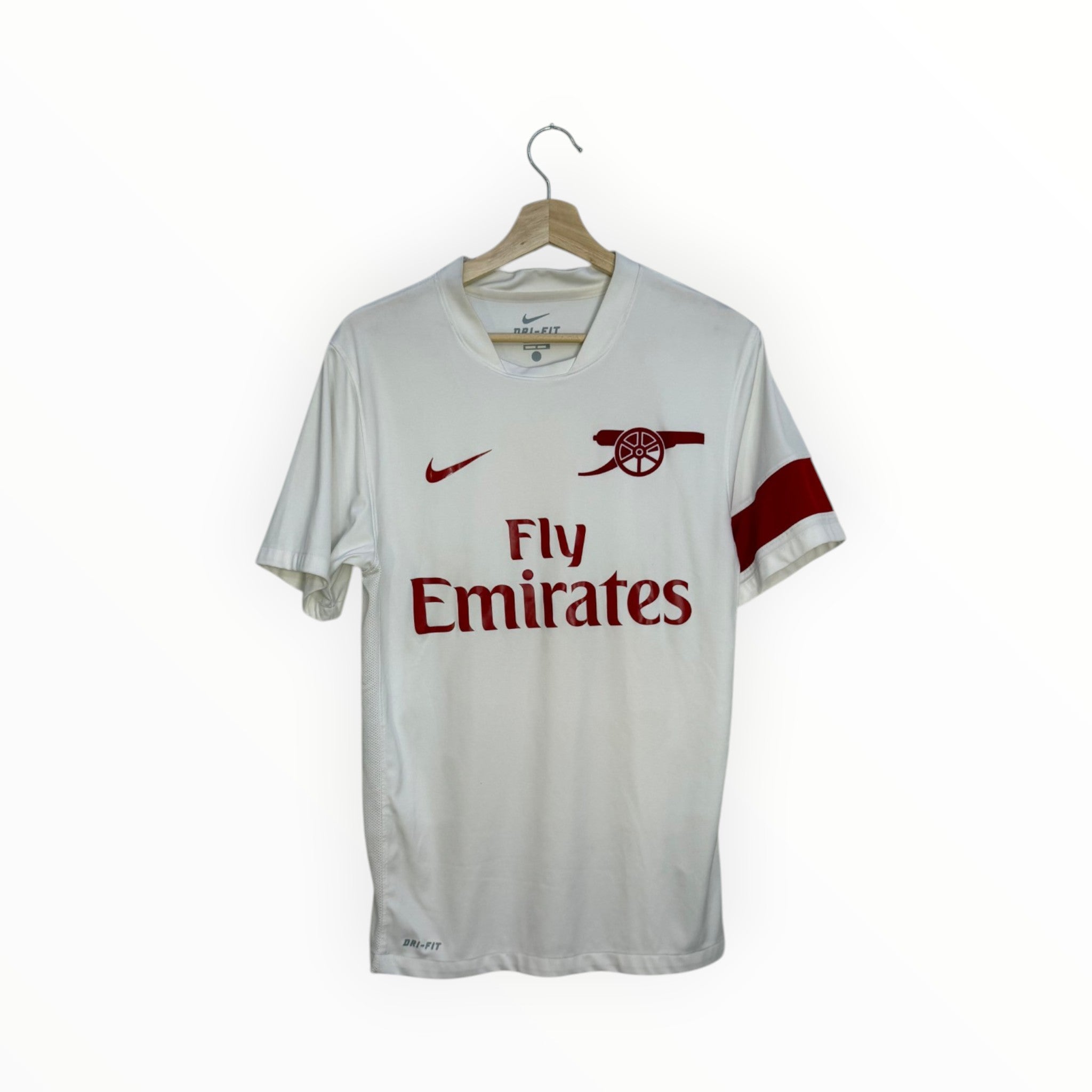 white football shirt nike arsenal