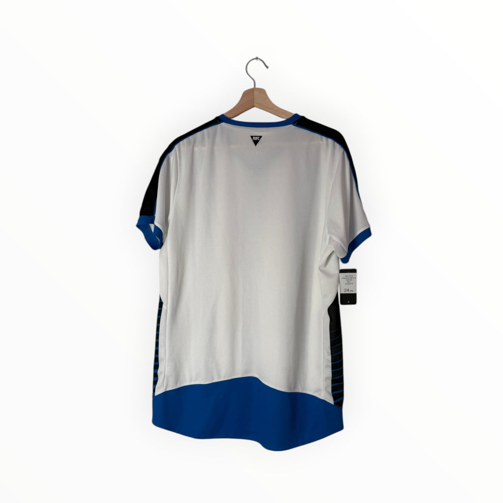white jersey nufc