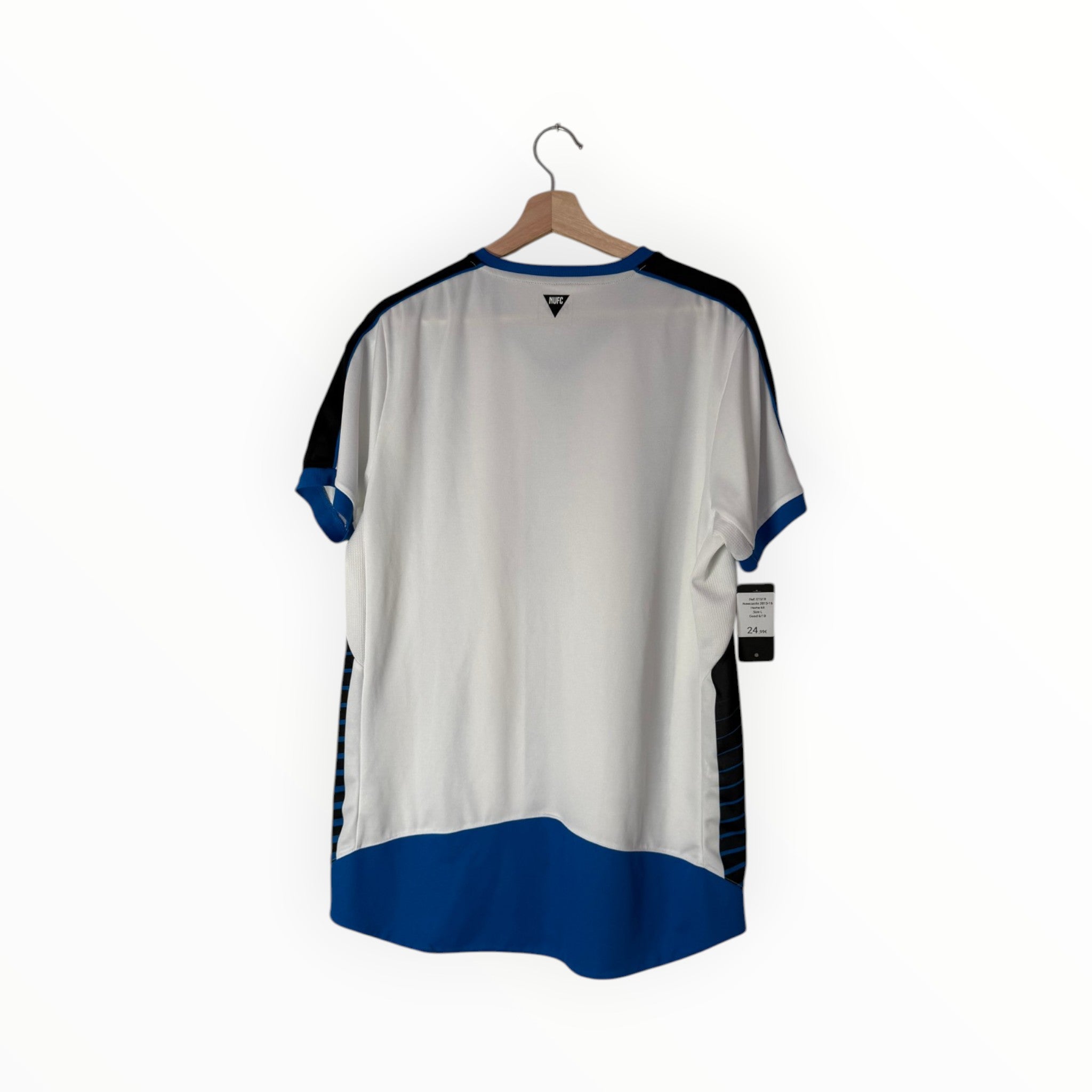 white jersey nufc