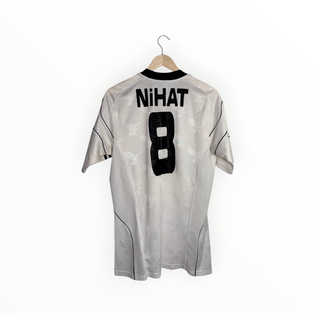 worn shirt nihat besiktas white and black