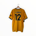 yellow football shirt cunha