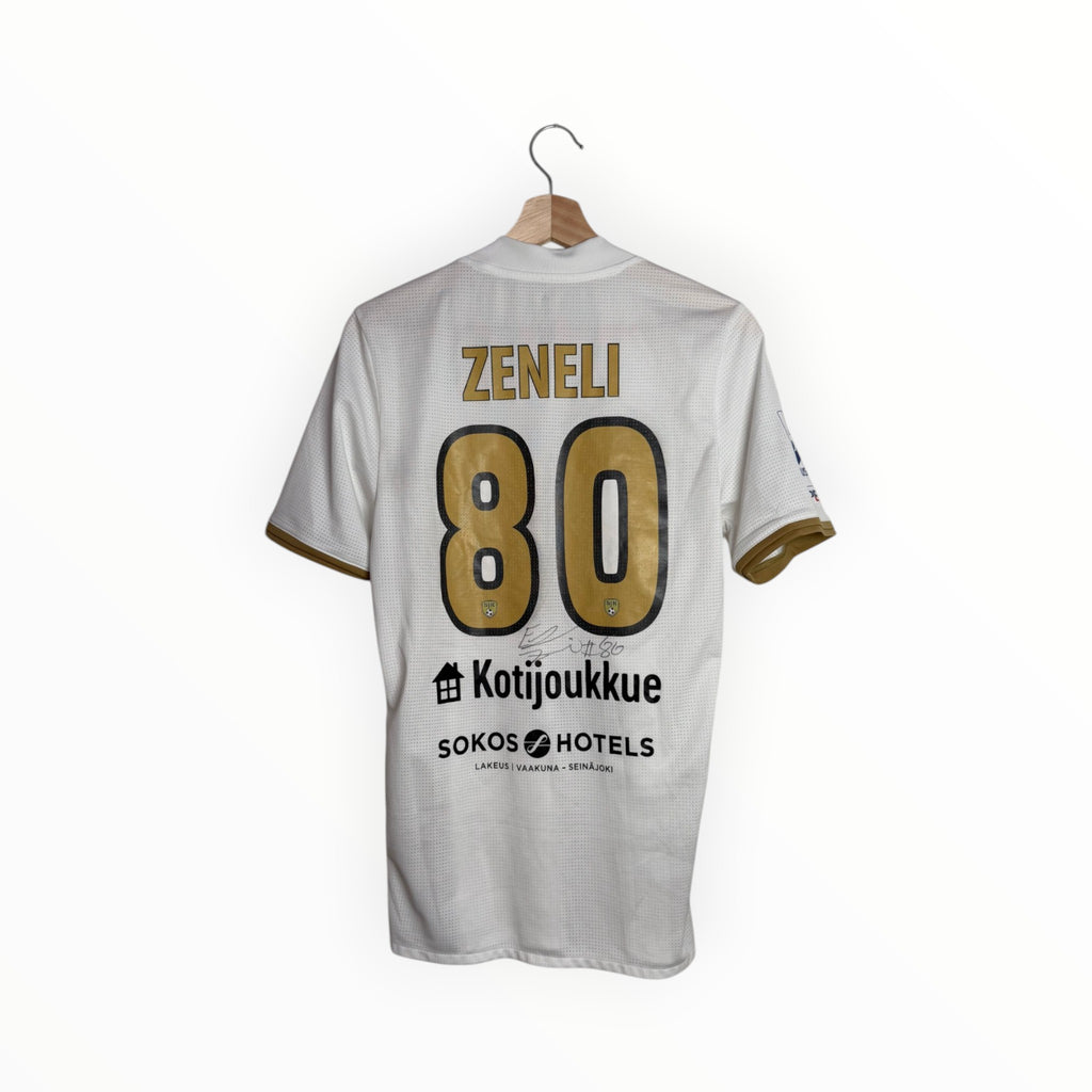 zeneli football shirt sign