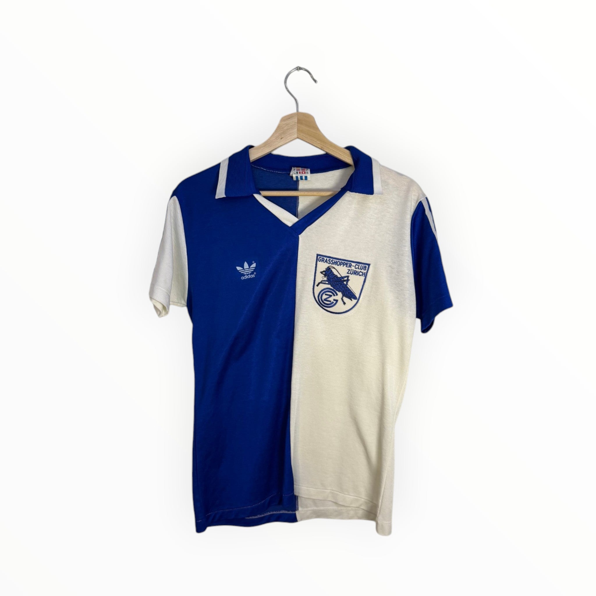 zurich football shirt adidas blue and white